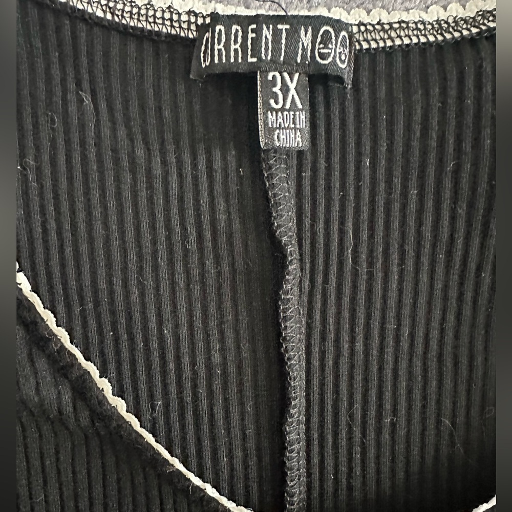 Dolls Kill Current Mood My Addams Gurl babydoll dress 3X wednesday lace trim EUC - Picture 8 of 11